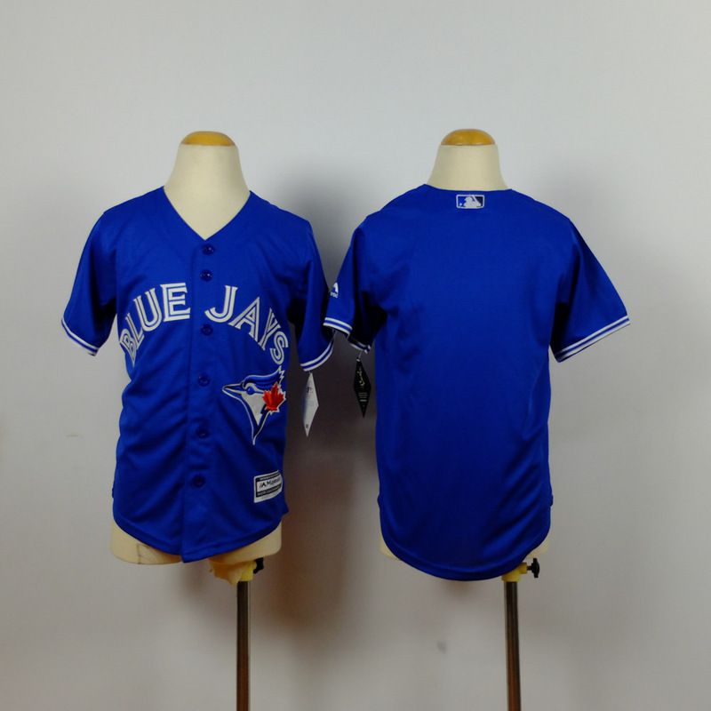 Youth Toronto Blue Jays Blank Blue MLB Jerseys